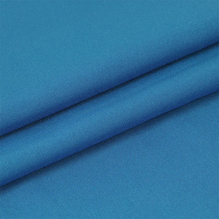 Ткань габардин, 1 м х 150 см, 150 г/м², цвет: голубой, TBY — картинка 2