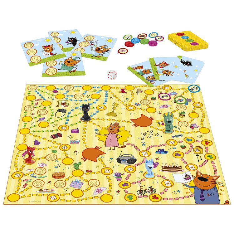 Настольная игра «Три кота. День Рождения Папы», Звезда — картинка 3