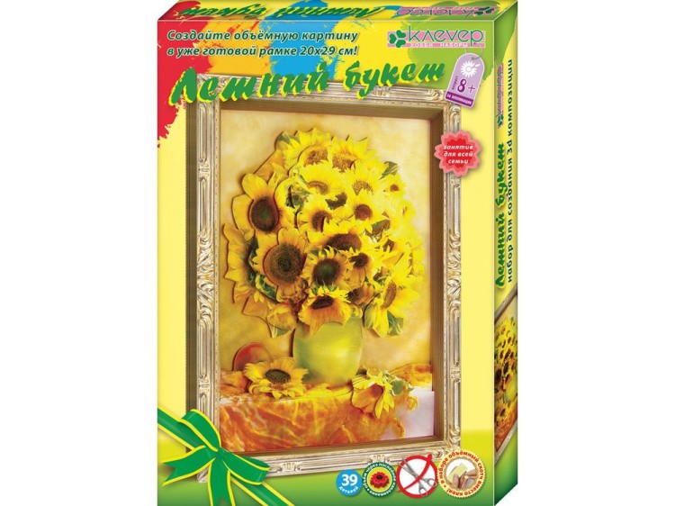 Объемная картина «Летний букет» — картинка 2