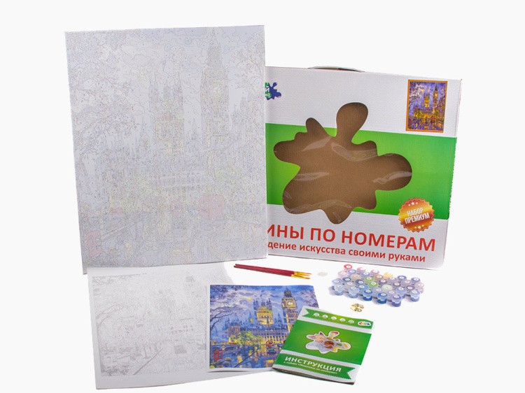 Картина по номерам «Домашние любимцы» — картинка 3