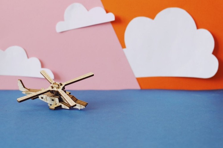 Конструктор из дерева «UNIT Heli», UNIWOOD — картинка 2