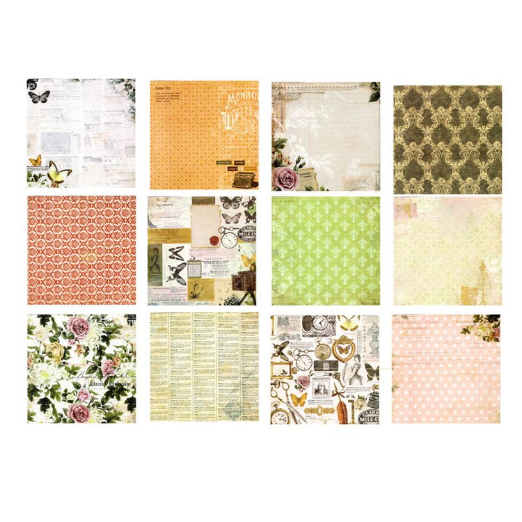 Набор бумаги «Силуэт бабочки» — картинка 3