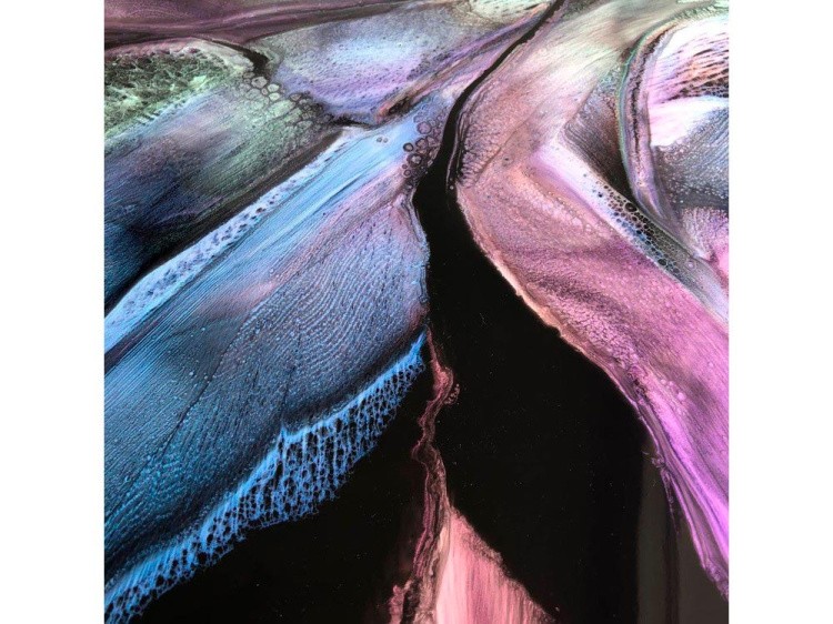 Пигмент минеральный фиолетовый (Violet) 10 мл, CraftPigments Pearl — картинка 2