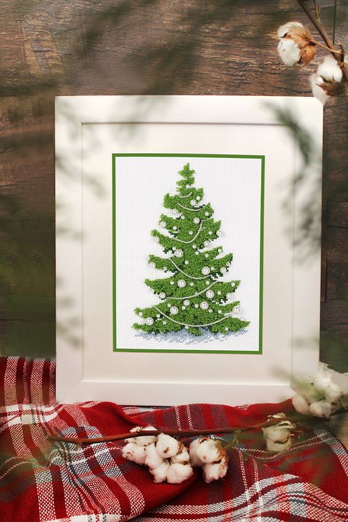 Набор для вышивания «Бархатная ель» — картинка 4