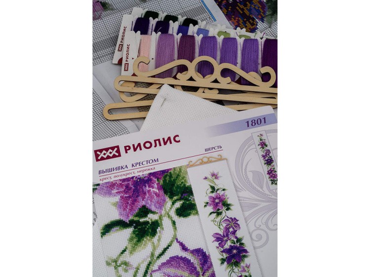 Набор для вышивания «Клематис» — картинка 2