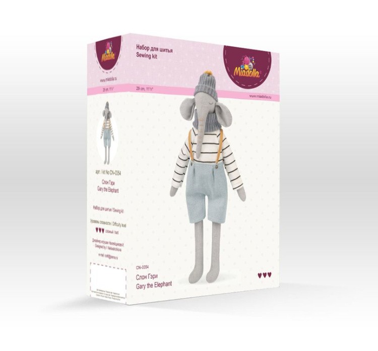 Набор для шитья «Слон Гэри» — картинка 3