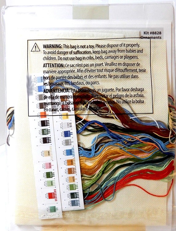 Набор для вышивания «Игривые снеговики» — картинка 5