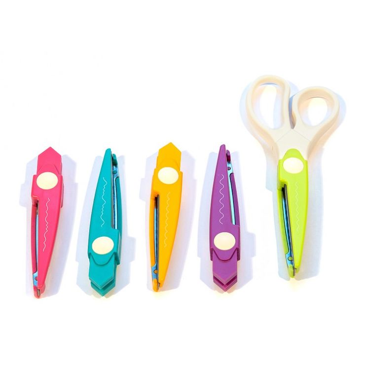 Набор инструментов для скрапбукинга (ножницы + 5 насадок), Белоснежка — картинка 2