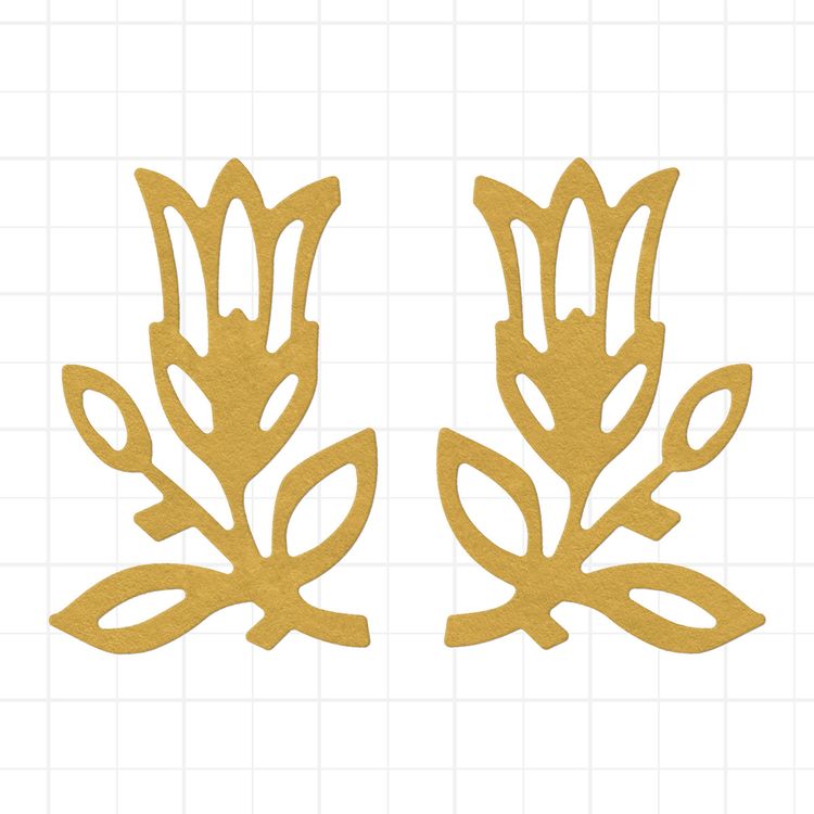 Набор ножей для вырубки «Цветы», 3,9x2,7, 3,9x2,7 см, 2 шт., Mr.Painter — картинка 2