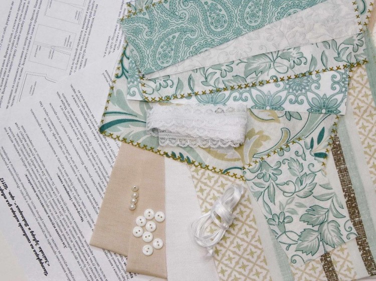 Набор для шитья «Зайчики Эдвард и Виктория» — картинка 2