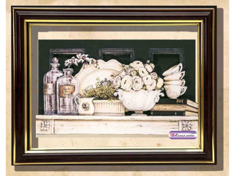 Папертоль «Винтажный сервиз» — картинка 2