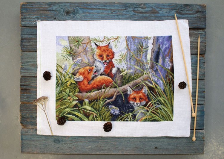 Набор для вышивания «Расшалились» — картинка 2