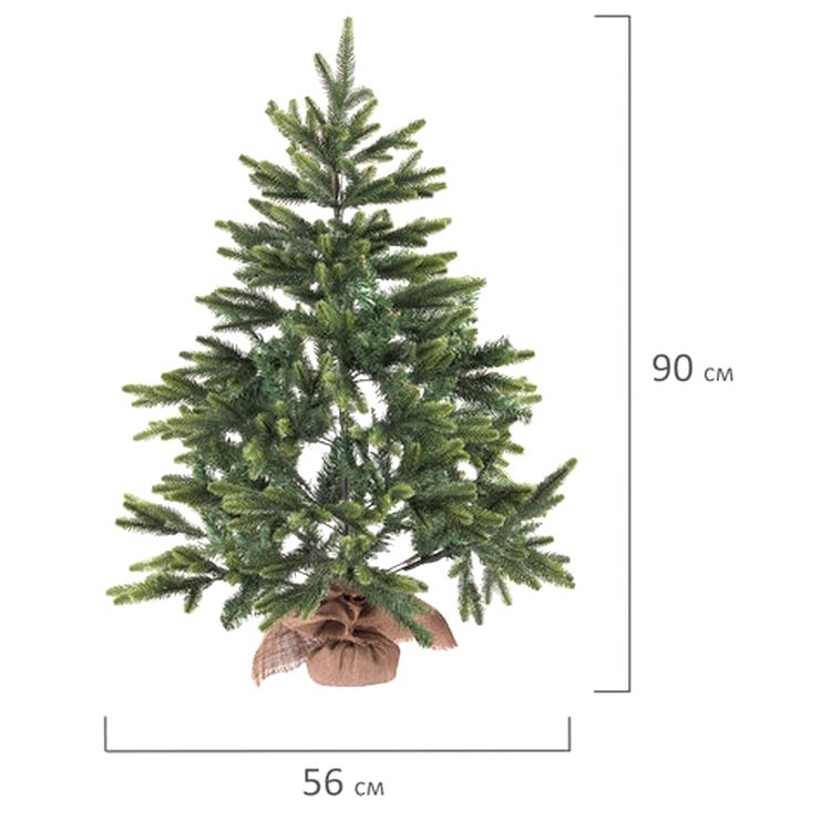 Ель новогодняя искусственная «Royal Green», 90 см — картинка 6