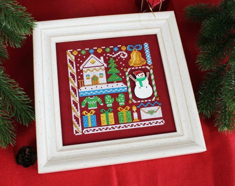 Набор для вышивания «Мини-семплер. Новый Год» — картинка 6