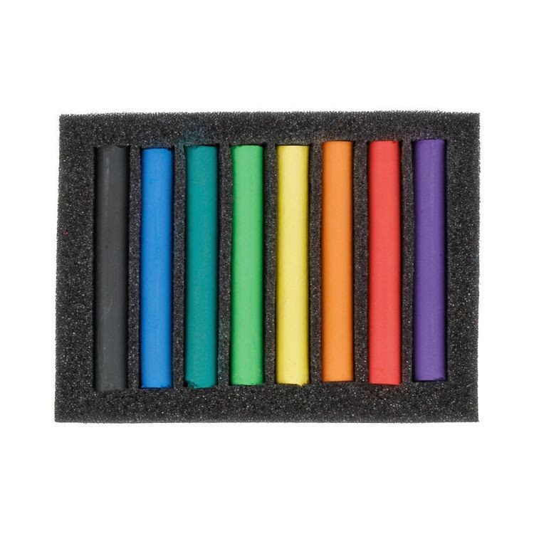 Пастель, набор 8 цв., Аква-колор — картинка 2