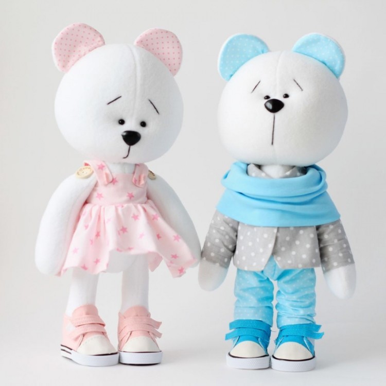 Набор для шитья «Белый мишка» — картинка 5