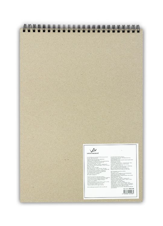 Альбом для эскизов А4 на спирали, 20 листов — картинка 3