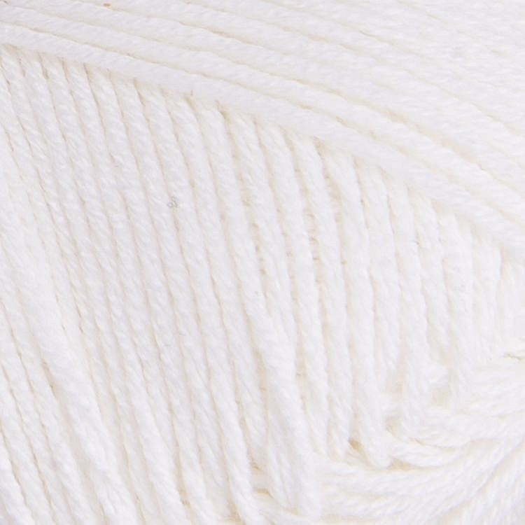 Пряжа YarnArt Flowers Unicolor (730), белый, 5 шт. по 50 г — картинка 2