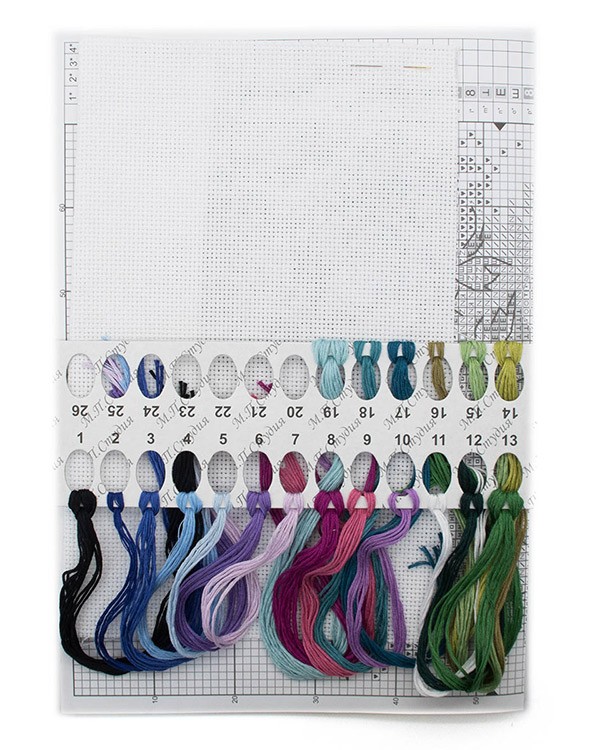 Набор для вышивания «Цветы осени» — картинка 2