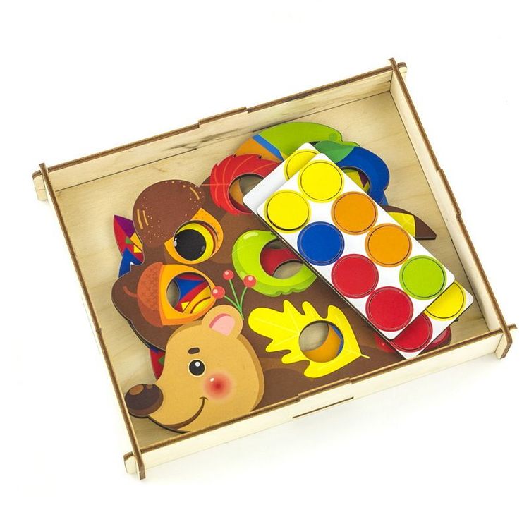 Мозаика «Ежик и сова» — картинка 6