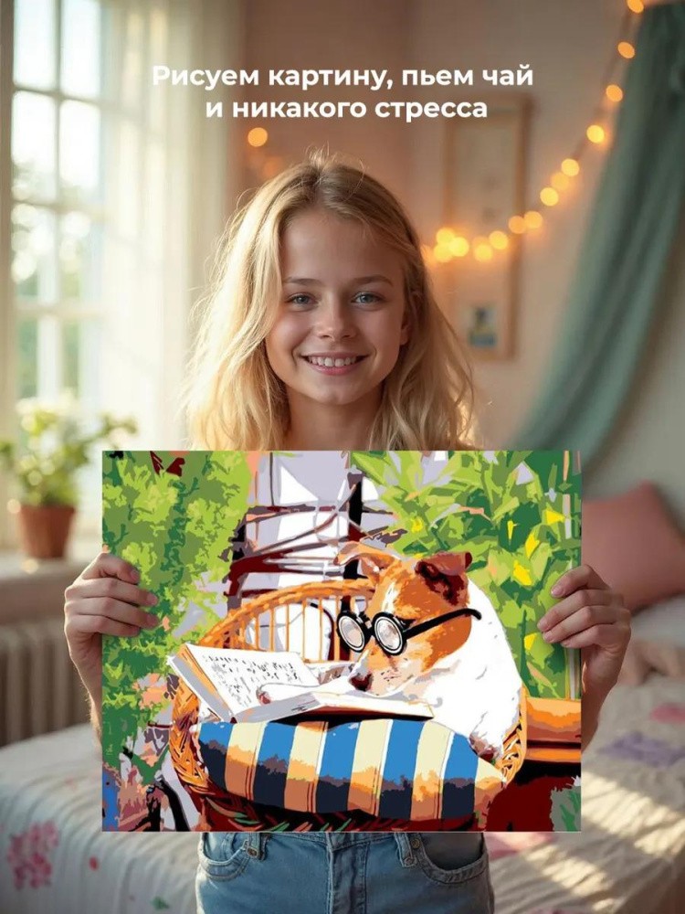 Картина по номерам «Умный пёс» — картинка 7