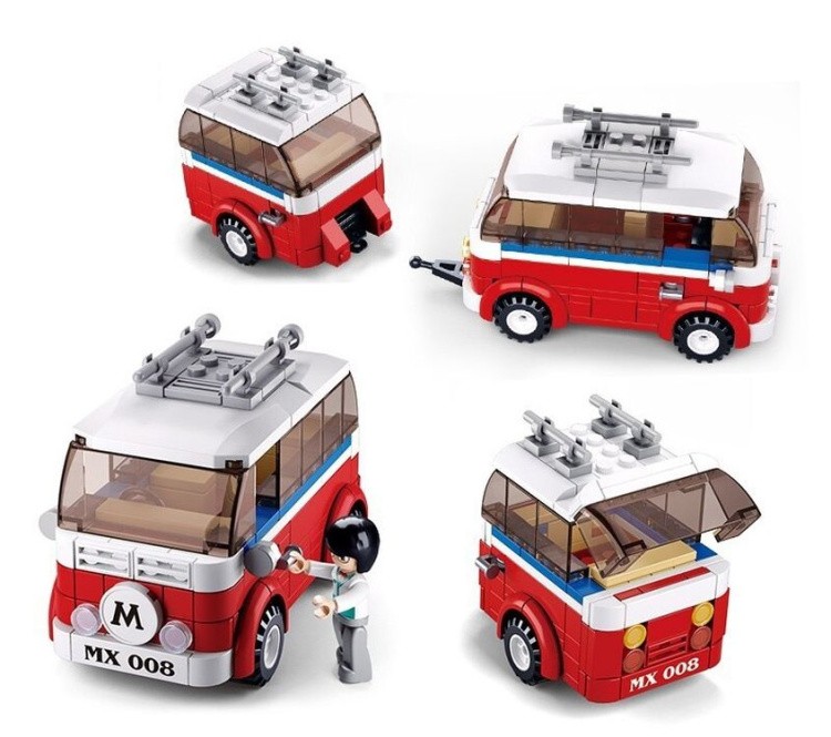 Конструктор «Город.Трейлер для путешествия», 324 детали — картинка 2