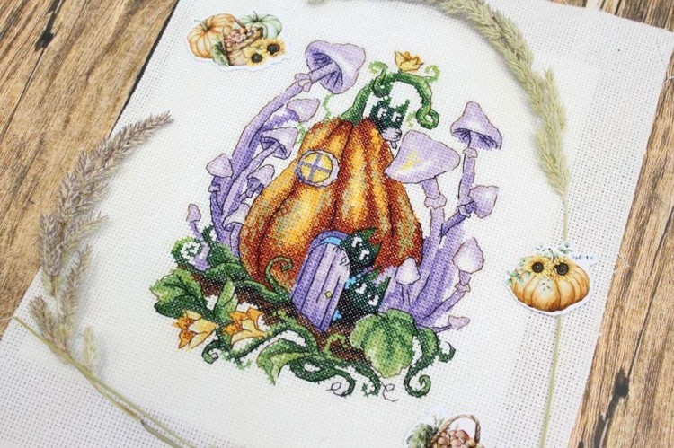 Набор для вышивания «Тыкводомик» — картинка 4