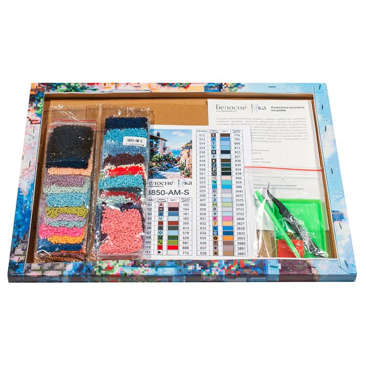 Алмазная вышивка «Испания. Тосса-де-Мар» — картинка 3