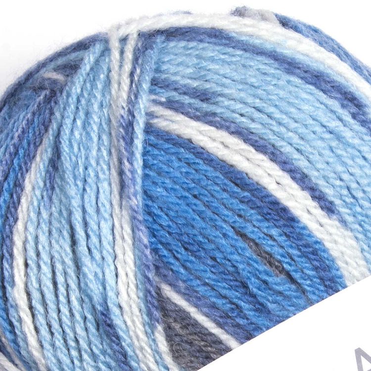 Пряжа YarnArt Crazy Color (134), мультиколор, 5 шт. по 100 г — картинка 2