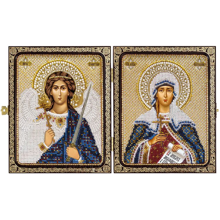 Набор для вышивания «Святая Мученица Татиана (Татьяна) Римская и Ангел Хранитель»