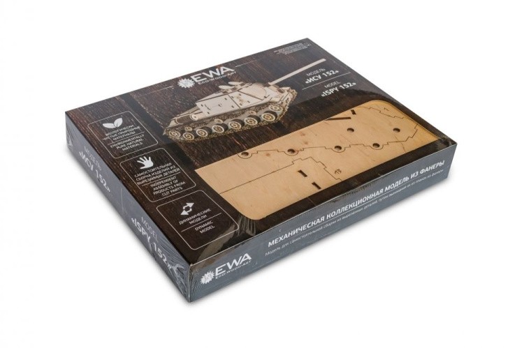 Конструктор из дерева «Танк ИСУ-152», Eco Wood Art — картинка 4
