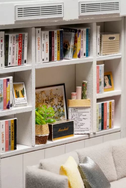 Миниатюрная сборная модель (румбокс) «Идеальная гостиная» — картинка 8