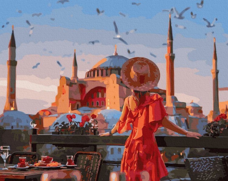 Картина по номерам «Стамбул Айя-София»