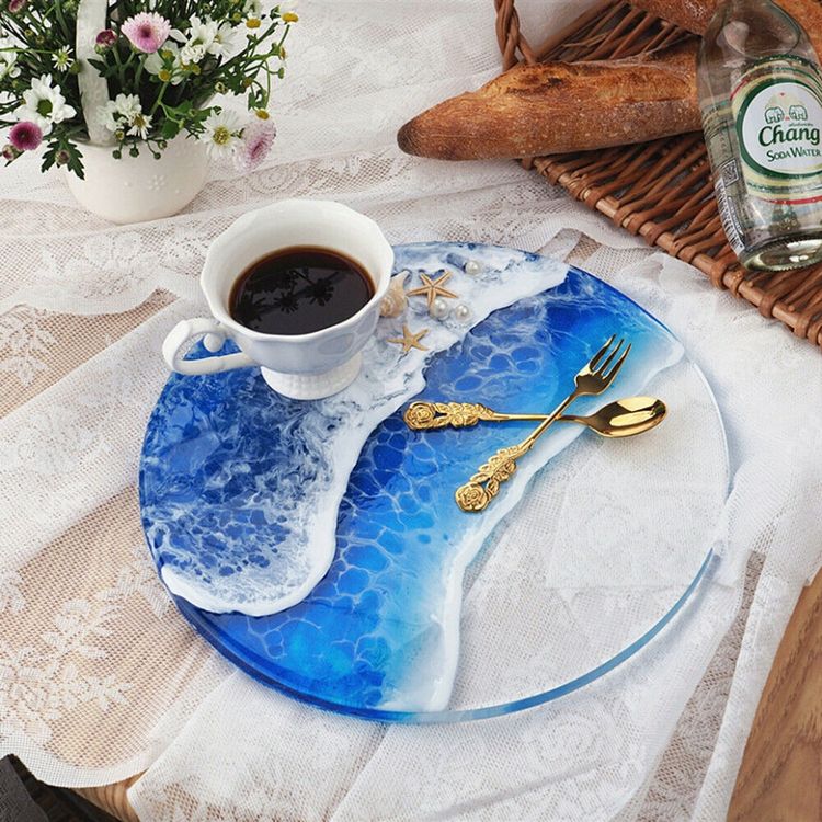 Силиконовый молд Epoxy Master круг, d 30 см — картинка 3