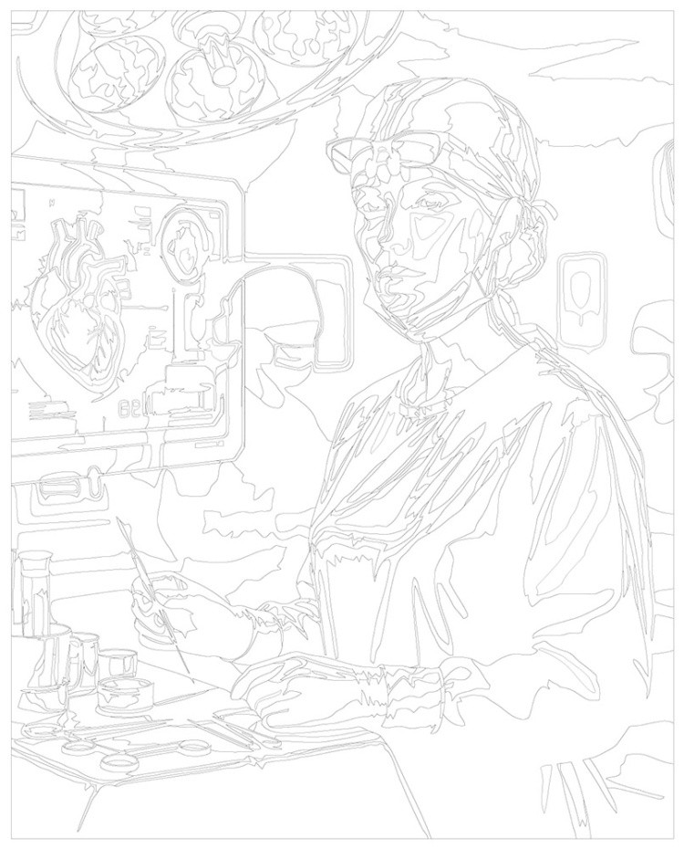 Картина по номерам Медицина врач хирург в больнице — картинка 3