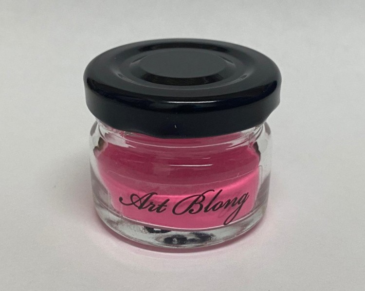 Люминофор №6 Розово-сиреневый (15 г) (светящийся порошок), Art Blong — картинка 2