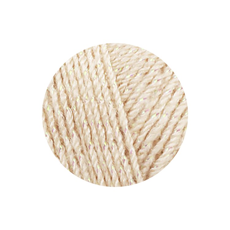 Пряжа ALIZE Sal simli (Сал сим) (67), кремовый, 5 шт. по 100 г — картинка 2