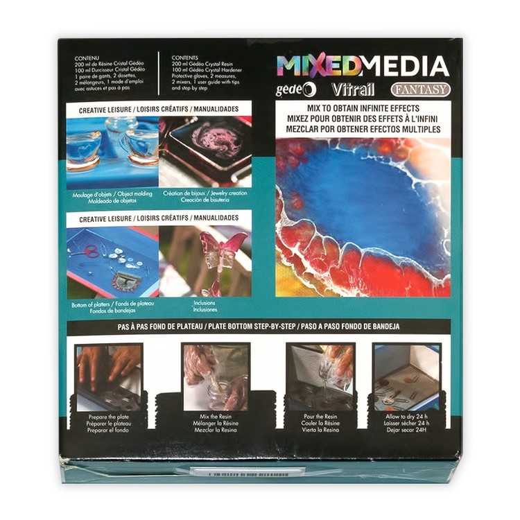 Эпоксидная смола Gedeo 300 мл, Pebeo — картинка 5