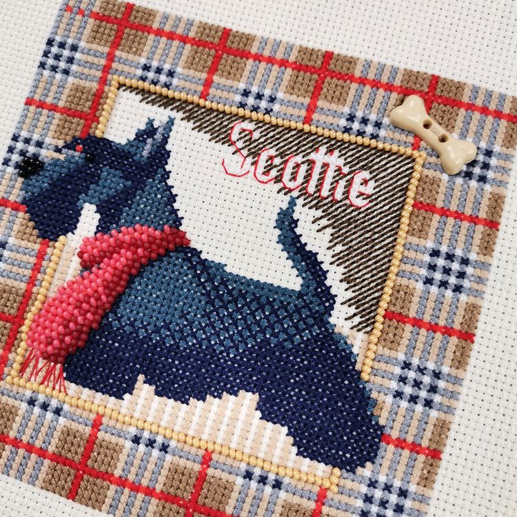 Набор для вышивания «Скотч терьер» — картинка 5