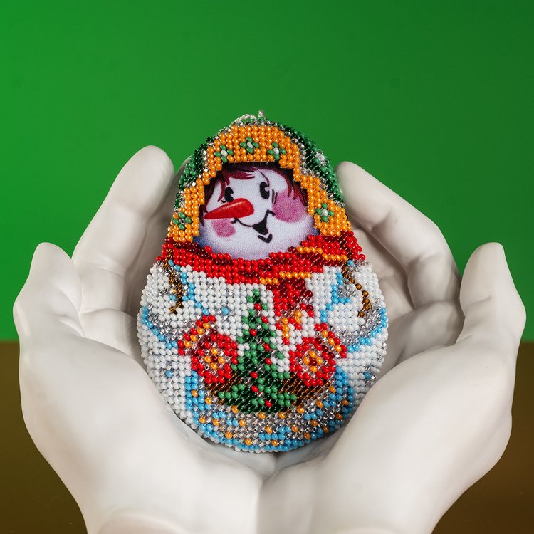 Набор для вышивания «Снеговичок» — картинка 4