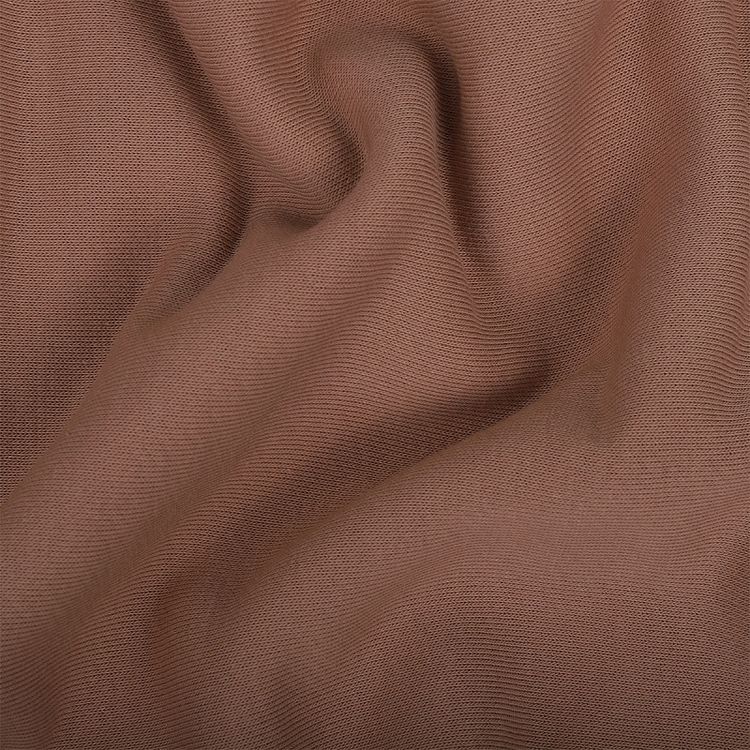 Ткань трикотаж Футер 3х нитка, петля, хлопок, 6 м, ширина 180 см, цвет: песок, TBY — картинка 2