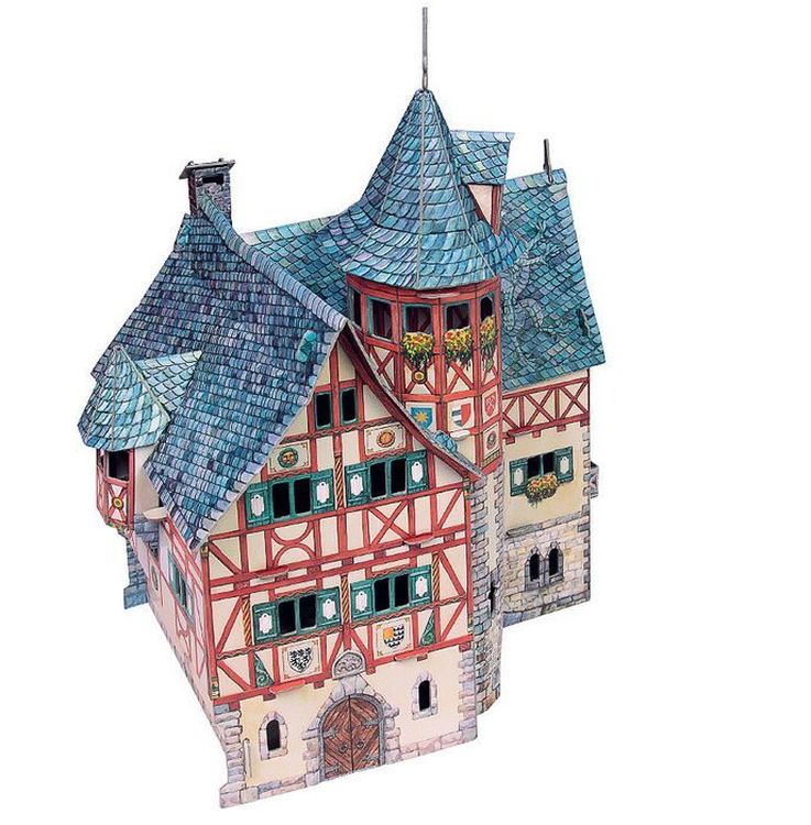 Сборная модель из картона «Новая ратуша» — картинка 2