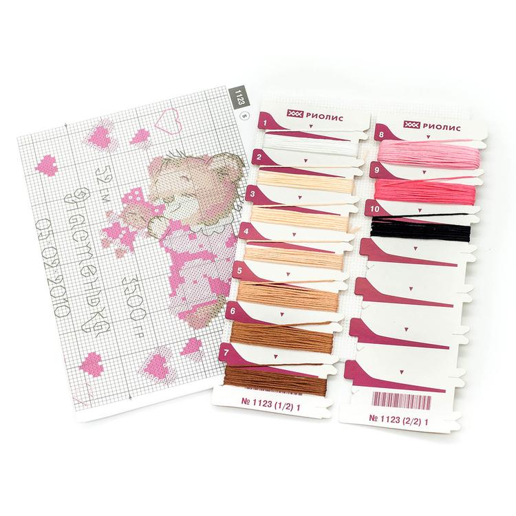 Набор для вышивания «Метрика для девочки» — картинка 3