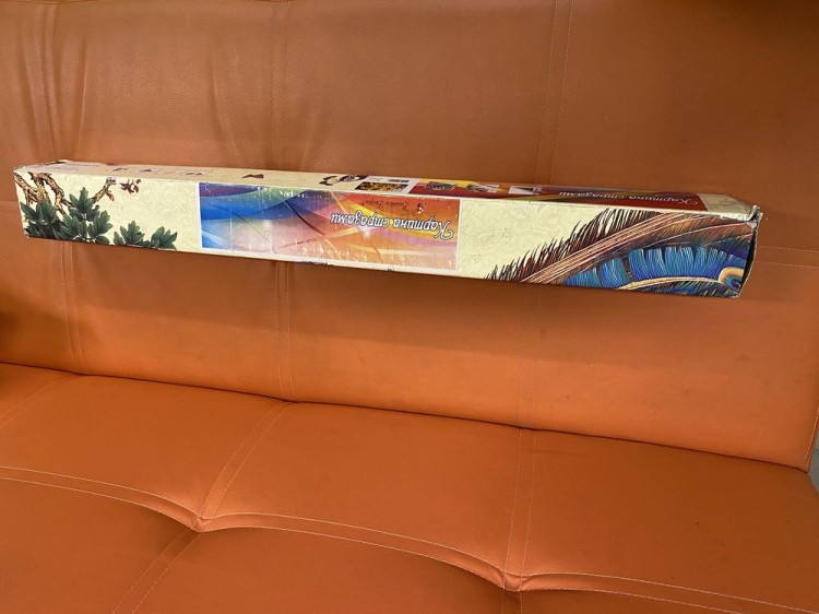 УЦЕНКА. Алмазная вышивка «Подсолнухи» (порвана коробка) — картинка 3