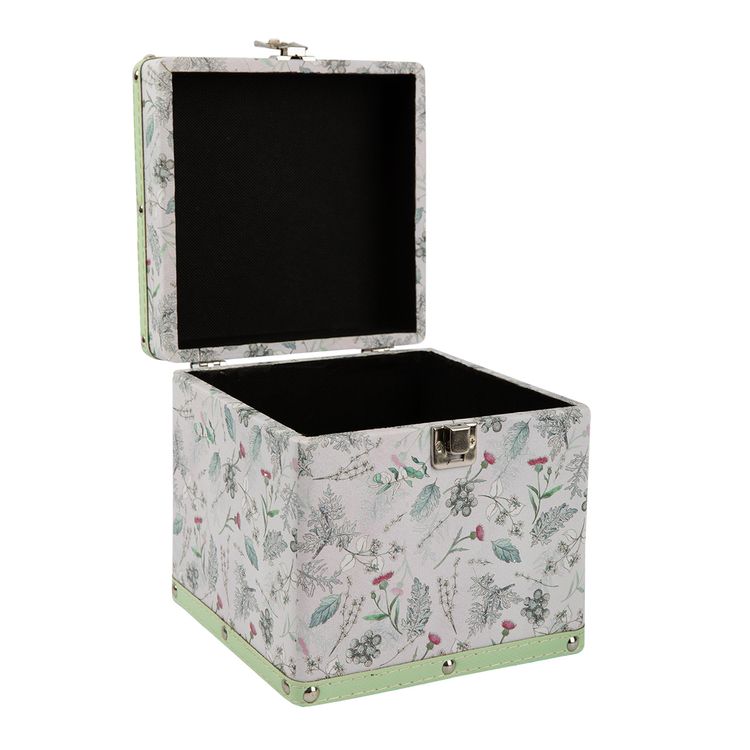 Шкатулка-сундучок «Цветы шиповника», 18х18х18 см, Gamma — картинка 2