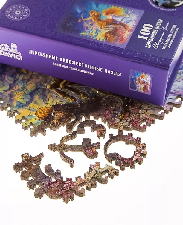 Деревянные пазлы DAVICI «Знак зодиака. Стрелец» — картинка 5