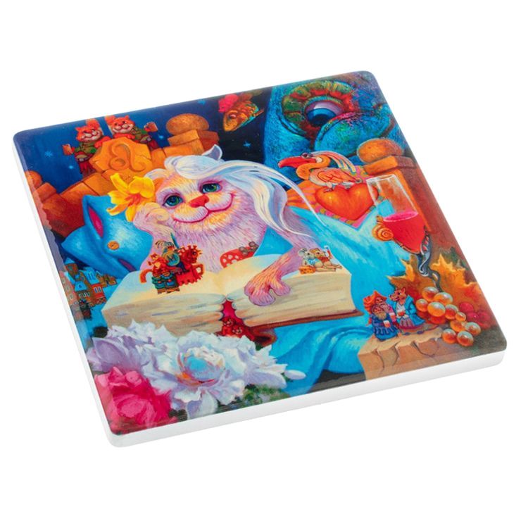 Алмазная вышивка «Тайная жизнь + Пушинка» — картинка 4