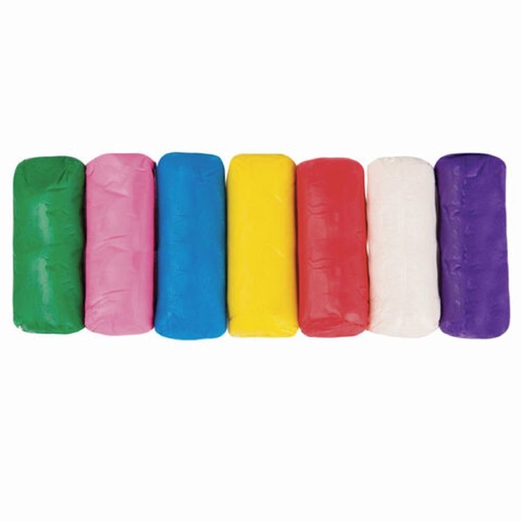 Пластилин на растительной основе (тесто для лепки) Юнландия, 7 цветов, 210 г — картинка 3