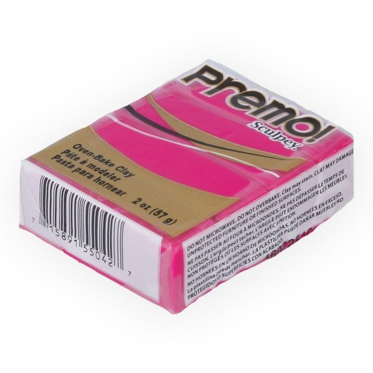 Полимерная глина Sculpey Premo, 5504 фуксия, 57 г — картинка 2