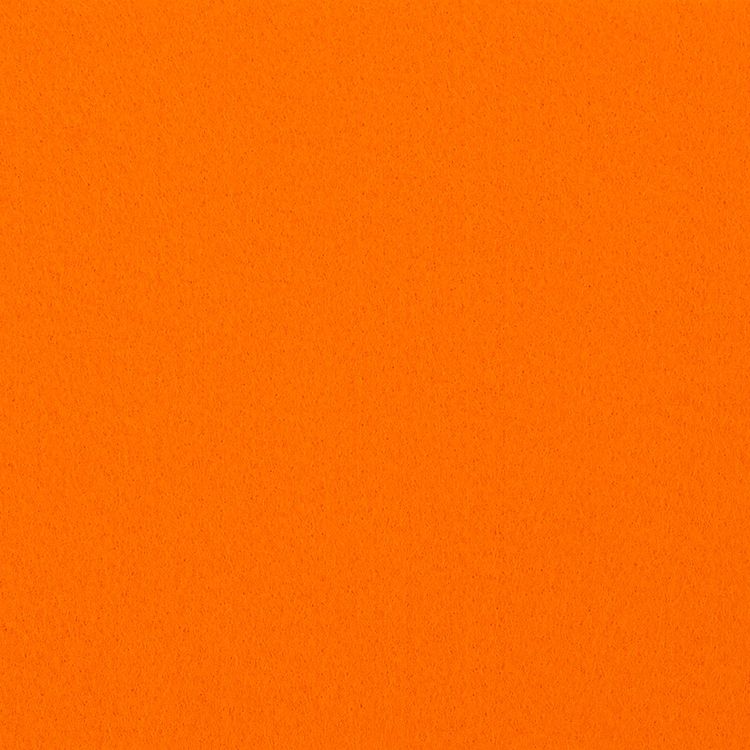Фетр декоративный, мягкий, 2,2 мм, 20х30 см ± 2 см, 10 шт., цвет: №СН645 ярко-оранжевый, Blitz